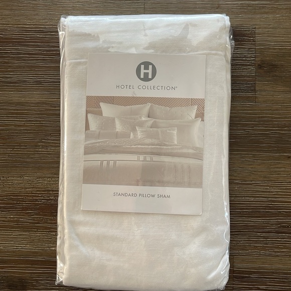 Hotel Collection Standard Pillow Sham (1) White - Picture 1 of 6